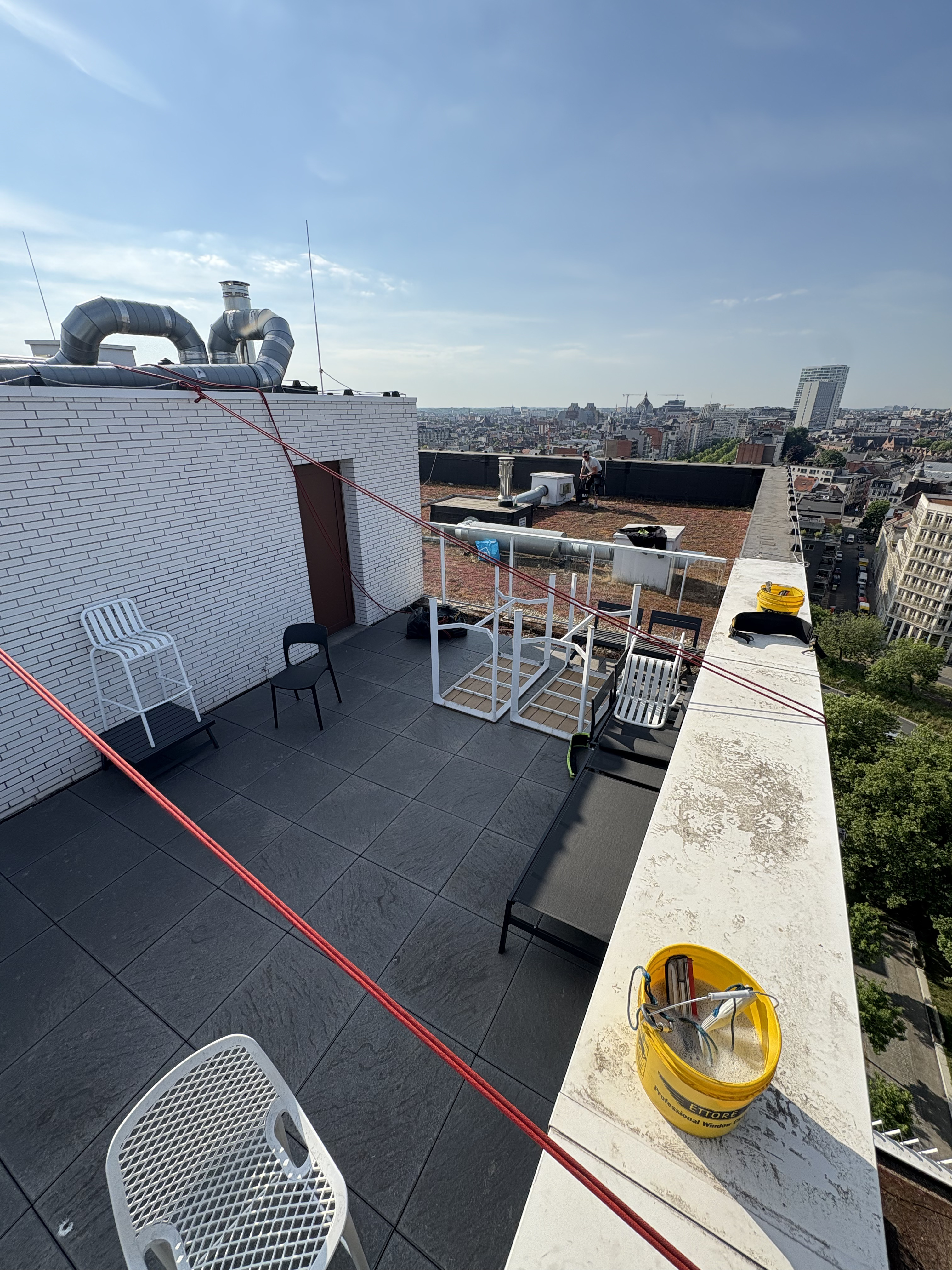 Access rope project op hoogte